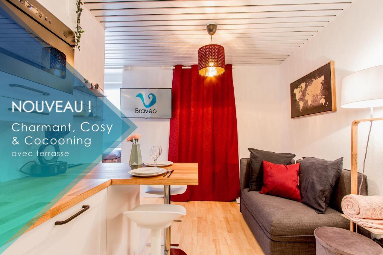 Ton Air De Brest - Calme Et Confort Avec Terrasse Au Coeur De La Ville Apartment Luaran gambar